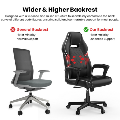 ACGAM CG-5354 Ergonomic Gaming Office Chair XL Version