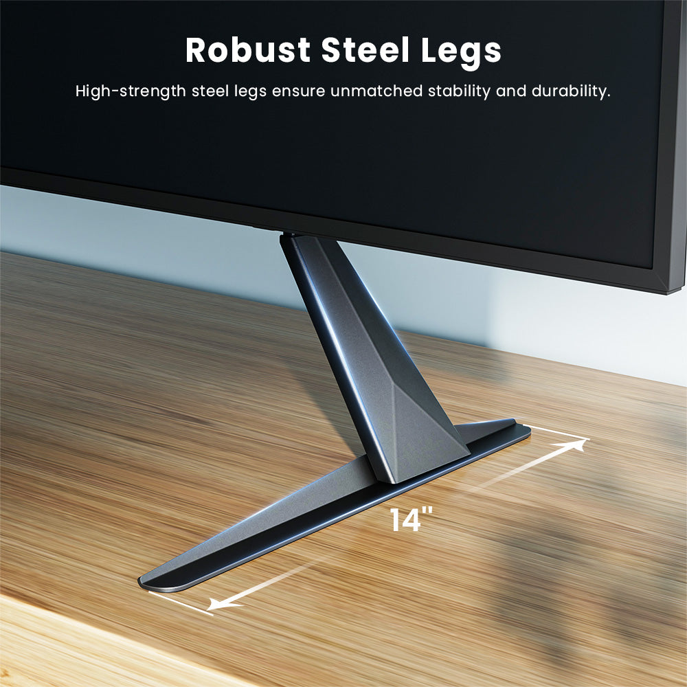 ACGAM TDS-1 Economy Adjustable Tabletop TV Stand