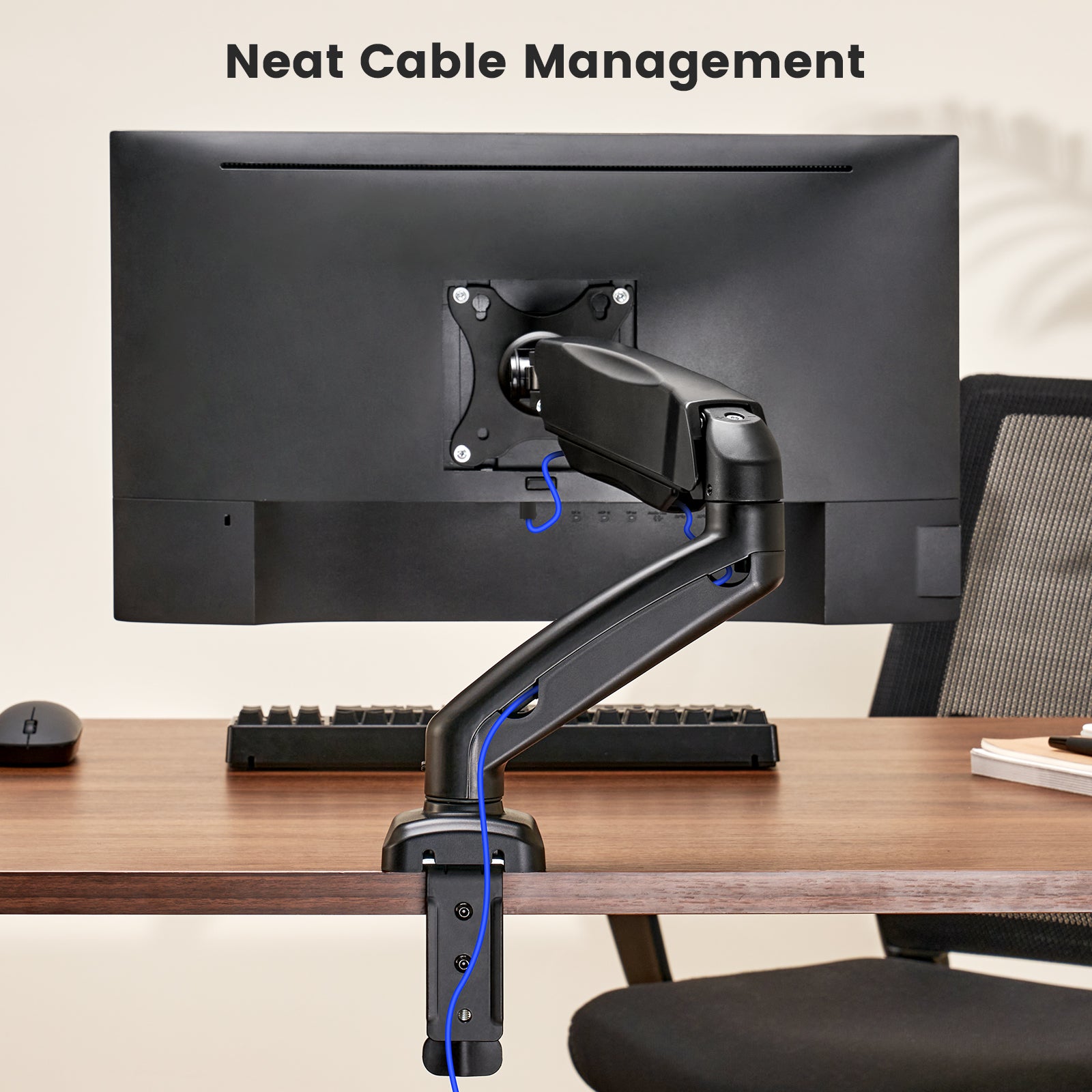 ACGAM MAS-1S Spring-Assisted Single-Monitor Mount