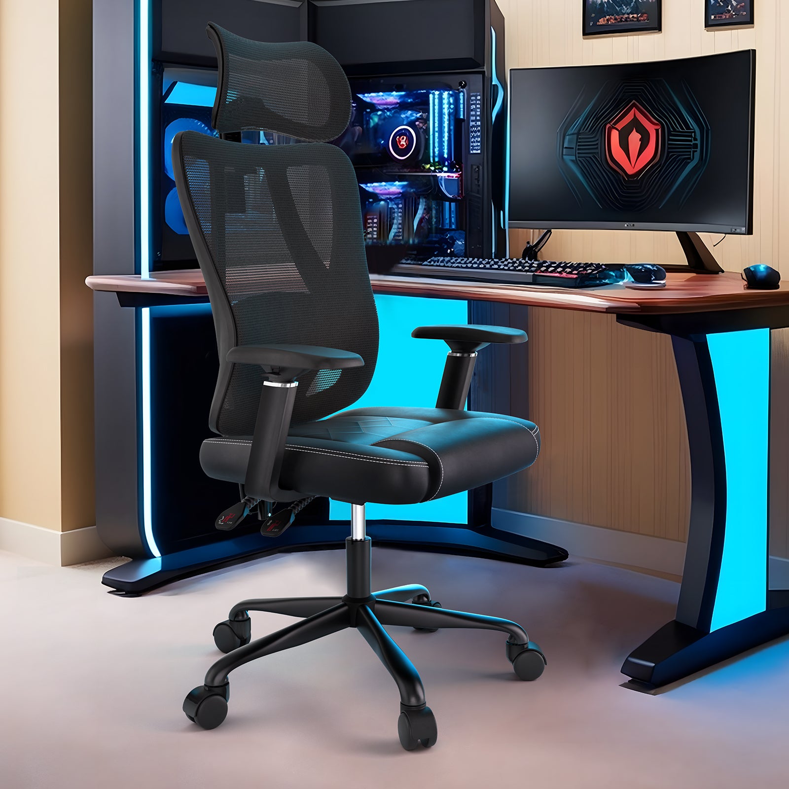 ACGAM CG-5455M Ergonomic Gaming Office Chair