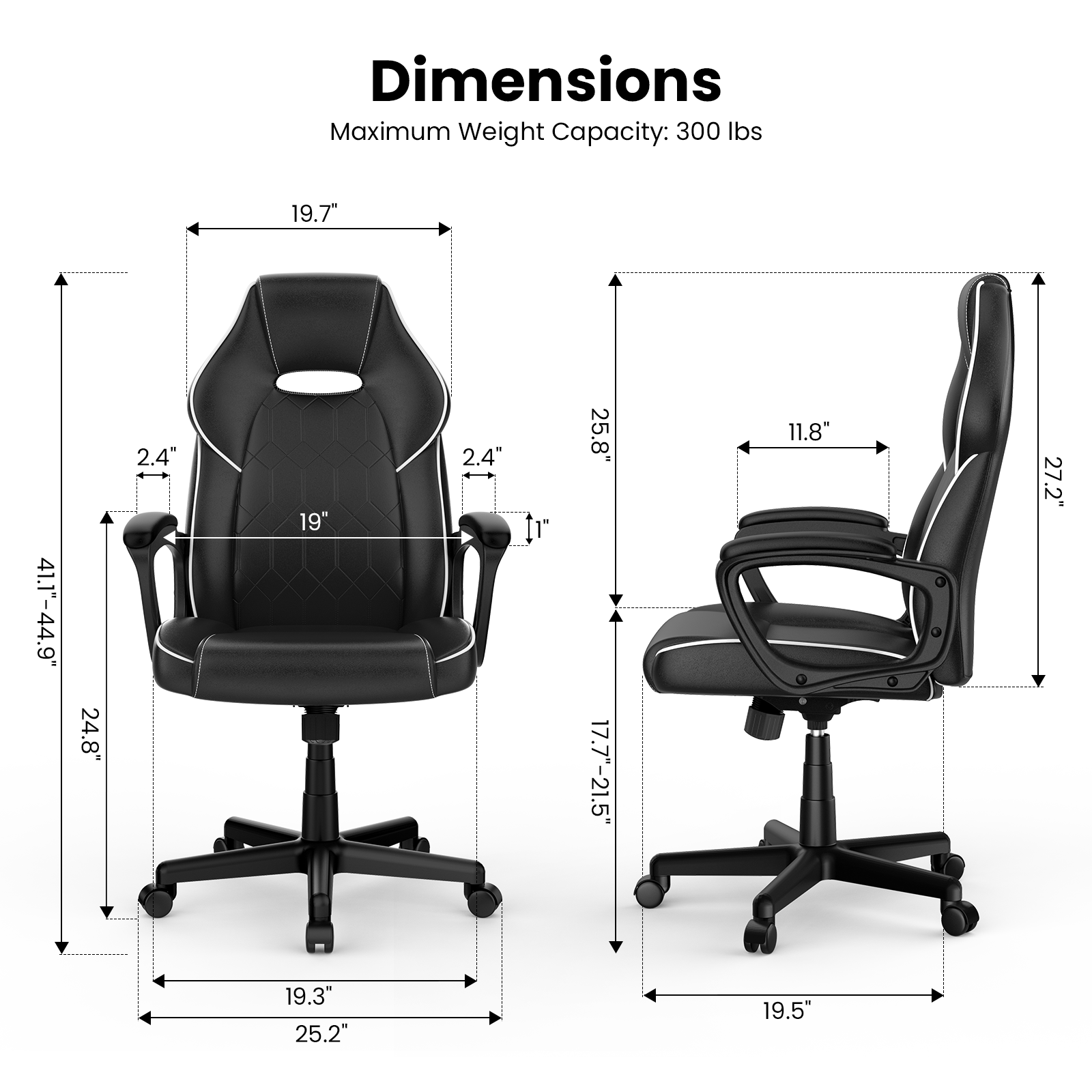 ACGAM CG-4850 Gaming Office Chair