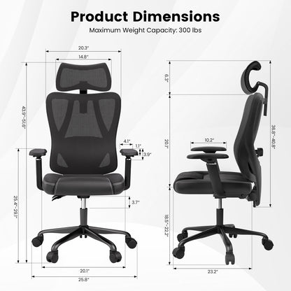 ACGAM CG-5455M Ergonomic Gaming Office Chair