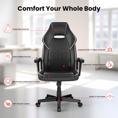 ACGAM CG-5354 Ergonomic Gaming Office Chair XL Version