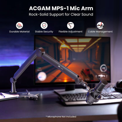 ACGAM MPS-1 Contemporary Studio Microphone Arm