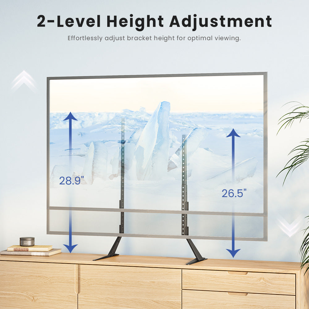 ACGAM TDS-1 Economy Adjustable Tabletop TV Stand