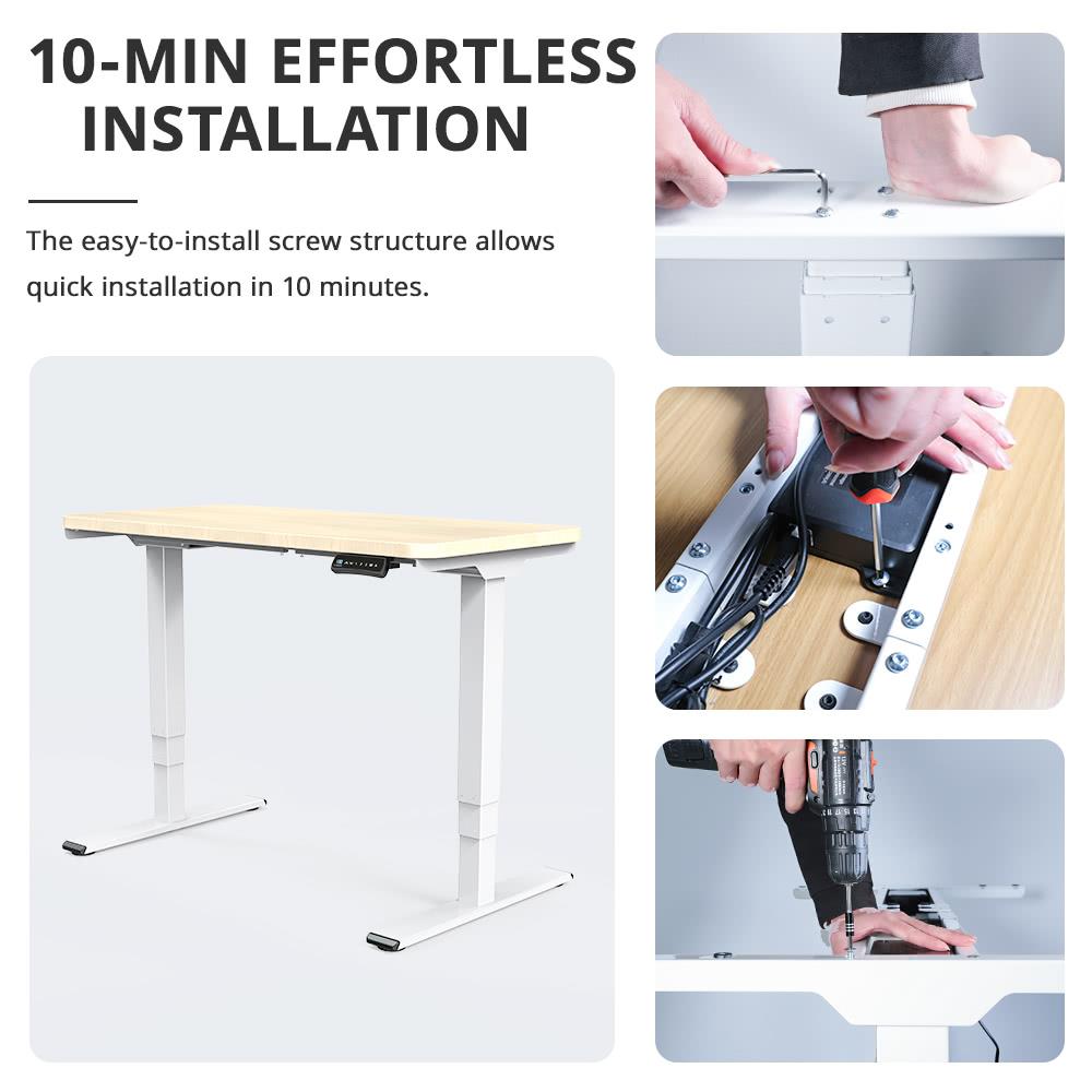 Electric Standing Desk Frame - Dual Motor